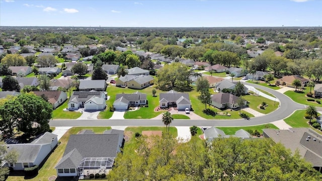 birds eye view of property featuring a residential view