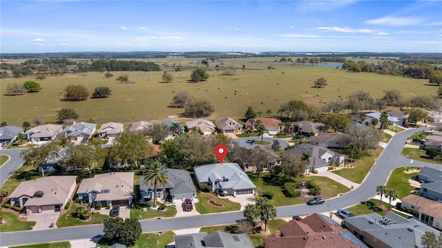 birds eye view of property featuring a residential view