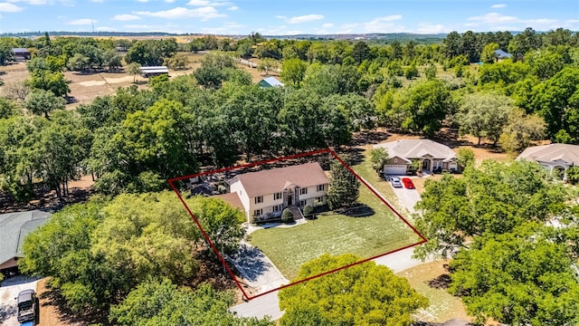 16017 Harbar Oaks Dr, Montverde, FL 34756 - view of subject property featuring property boundaries highlighted