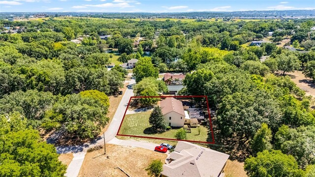 16017 Harbar Oaks Dr, Montverde, FL 34756 - aerial view of property's location featuring property parcel outlined