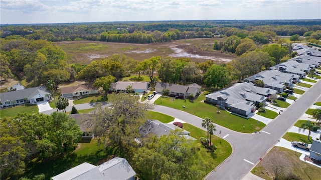 birds eye view of property featuring a residential view