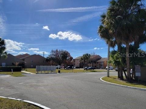 view of street featuring a residential view