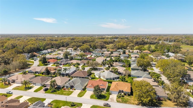 bird's eye view featuring a residential view