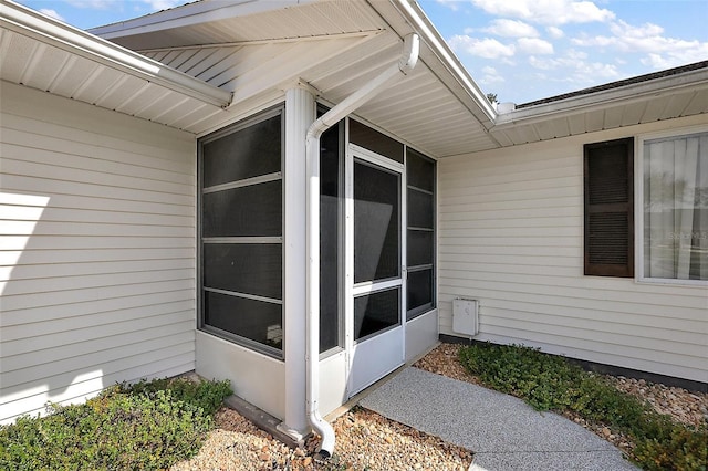 view of property entrance