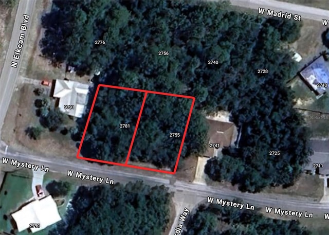 2755 W Mystery Ln, Citrus Springs FL, 34434 land for sale