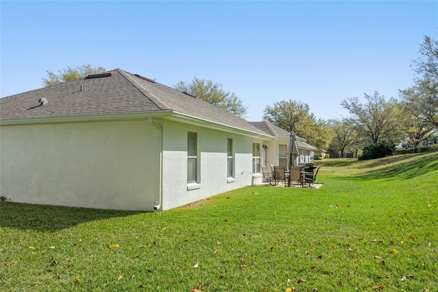 exterior space with a patio area