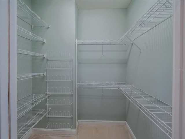 view of spacious closet