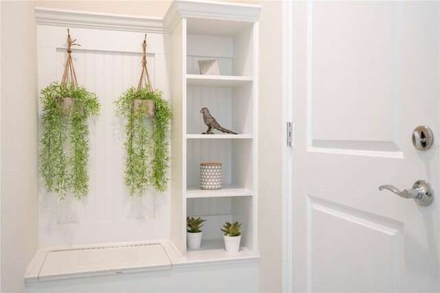 view of mudroom