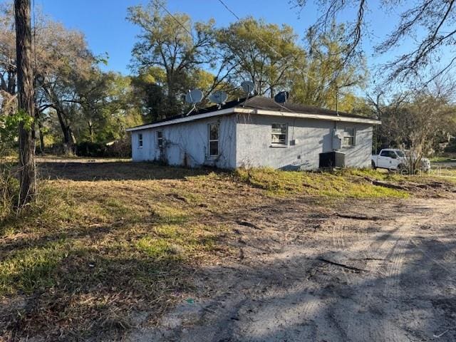 view of side of property