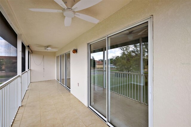 5359 Compass Pt, Oxford, FL 34484 - balcony featuring ceiling fan