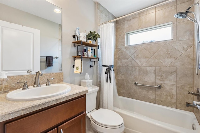 2188 Gordon Path, The Villages, FL 32163 - full bath with vanity, toilet, and shower / tub combo