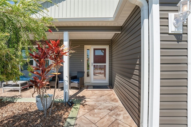 3786 Stephanie Way, The Villages, FL 32163 - entrance to property featuring a porch