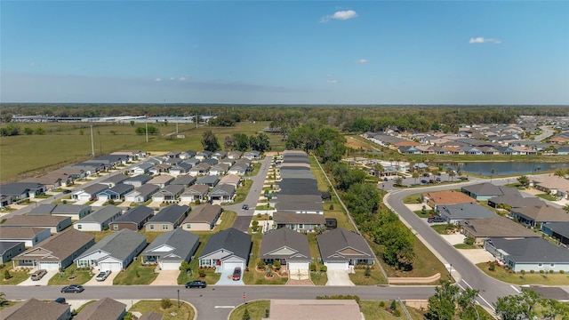 3786 Stephanie Way, The Villages, FL 32163 - drone / aerial view featuring a residential view and a water view