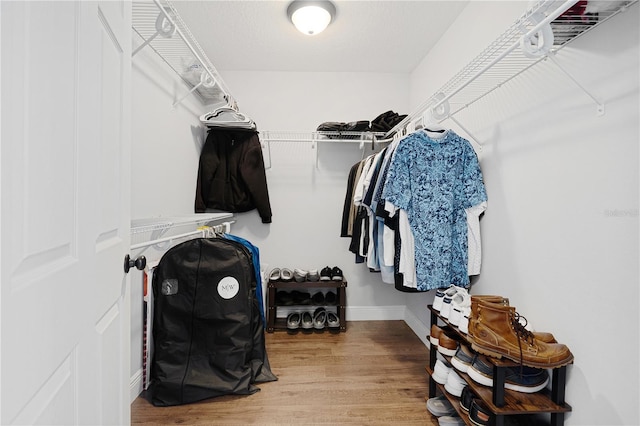 8880 SE 161st St, Summerfield, FL 34491 - spacious closet featuring wood finished floors