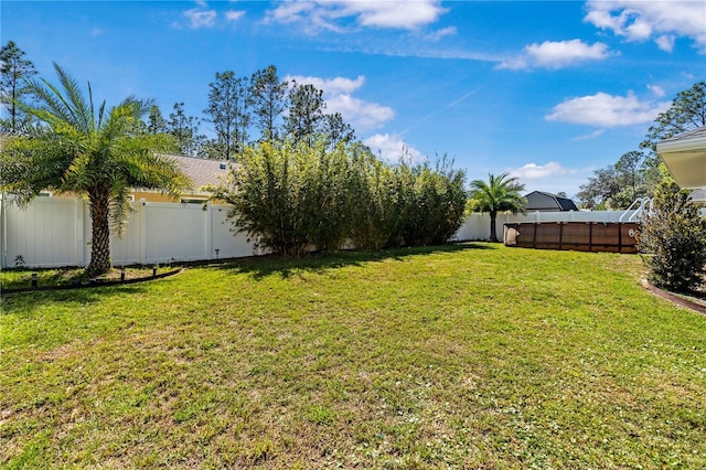 8880 SE 161st St, Summerfield, FL 34491 - view of yard with a fenced backyard
