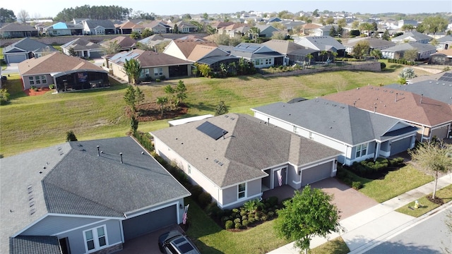 bird's eye view featuring a residential view