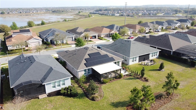 birds eye view of property featuring a residential view