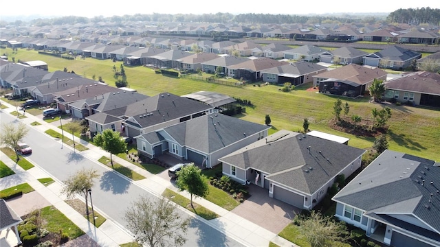 drone / aerial view featuring a residential view