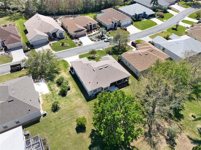 birds eye view of property featuring a residential view