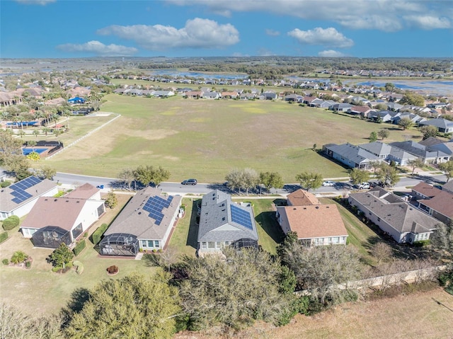 birds eye view of property featuring a residential view