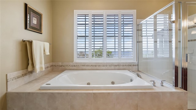 164 Nautica Mile Dr, Clermont, FL 34711 - full bath featuring a jetted tub and a shower stall