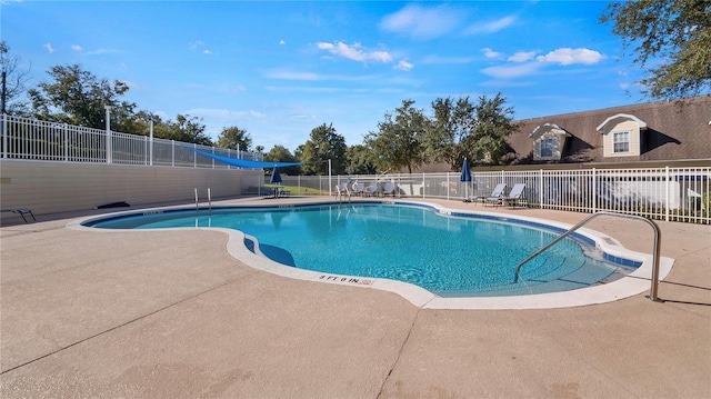 164 Nautica Mile Dr, Clermont, FL 34711 - pool featuring a patio and fence