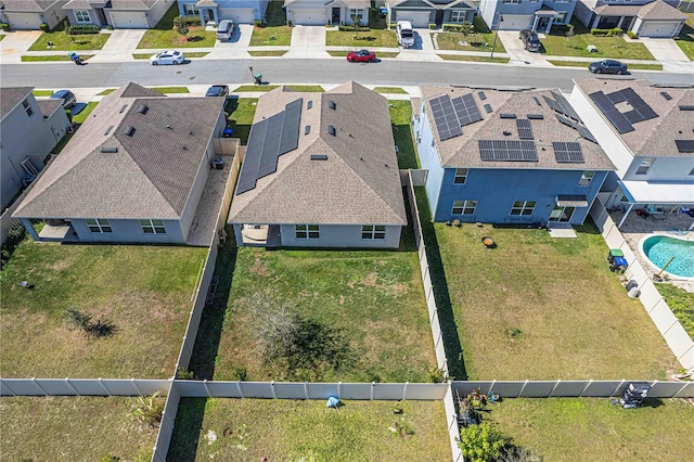 3719 Holly Grove Ln, Mount Dora, FL 32757 - aerial view of residential area featuring a pool
