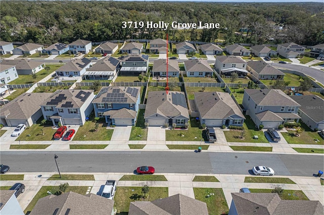 3719 Holly Grove Ln, Mount Dora, FL 32757 - aerial perspective of suburban area