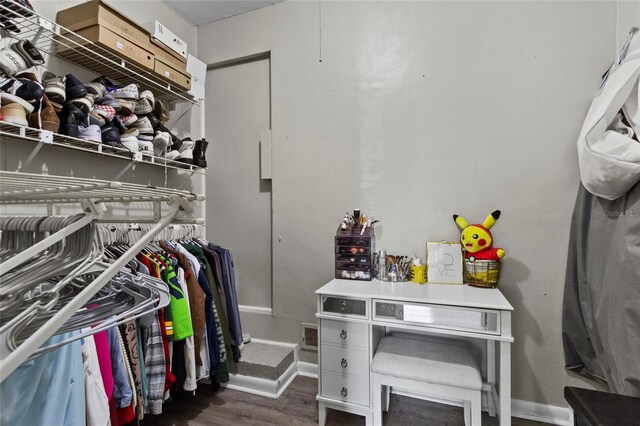 3058 SE 3rd Ave, Ocala, FL 34471 - walk in closet featuring dark wood-style flooring
