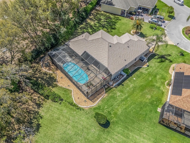 drone / aerial view