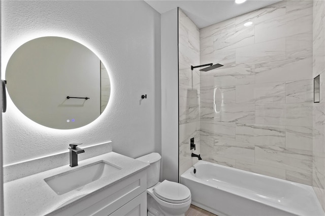 12444 SW 76th Ln, Dunnellon, FL 34432 - bathroom with vanity and shower / bathtub combination