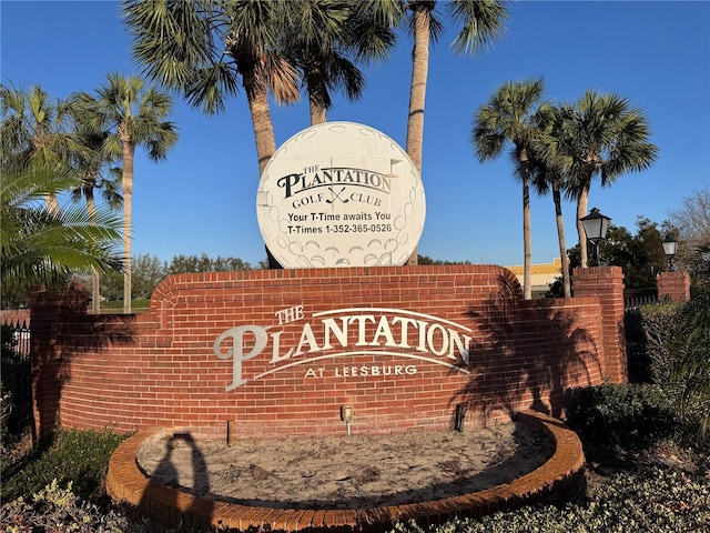 24614 Stillridge Ct, Leesburg, FL 34748 - view of community sign
