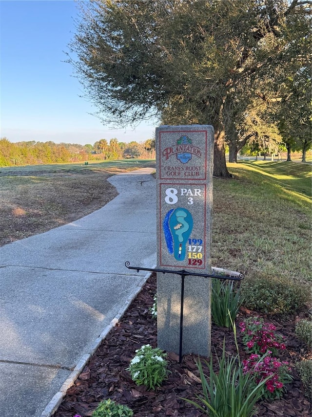 24614 Stillridge Ct, Leesburg, FL 34748 - view of property's community featuring a yard