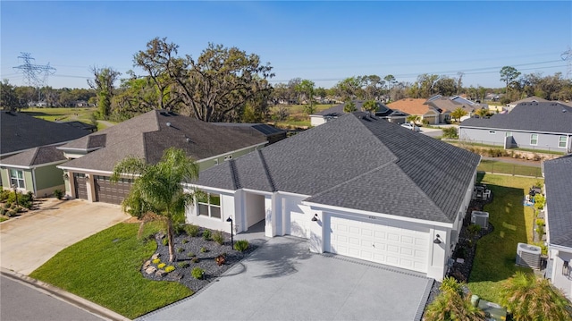 drone / aerial view featuring a residential view