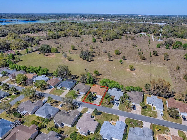 drone / aerial view featuring a residential view