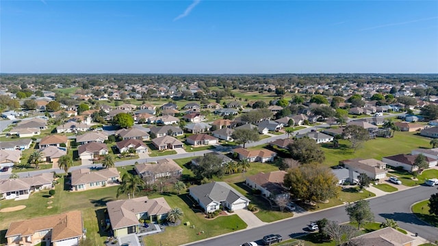 drone / aerial view featuring a residential view