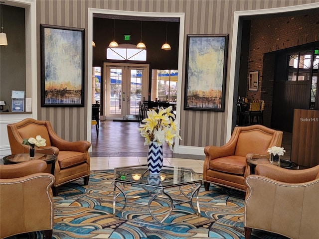 view of community lobby