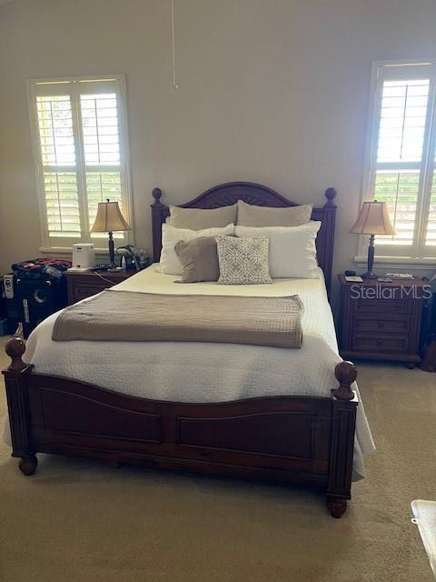 bedroom featuring carpet floors