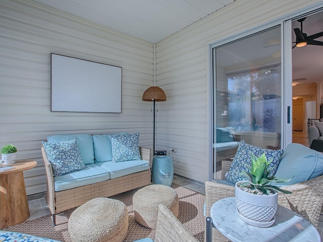 1829 Foxwood Ln, The Villages, FL 32162 - exterior space with outdoor lounge area