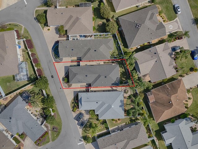 1829 Foxwood Ln, The Villages, FL 32162 - bird's eye view with a residential view