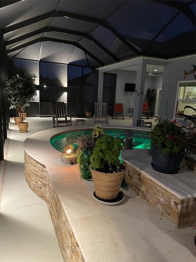 6444 Mcknight Loop, The Villages, FL 34762 - outdoor pool featuring a patio