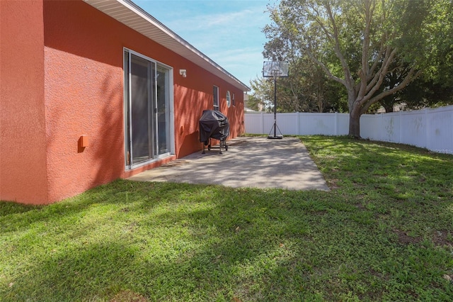 2442 Foxhollow Rd, Tavares, FL 32778 - view of yard with a patio and a fenced backyard