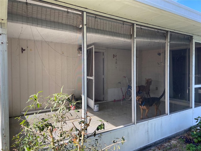 view of entrance to property