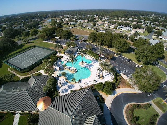 bird's eye view