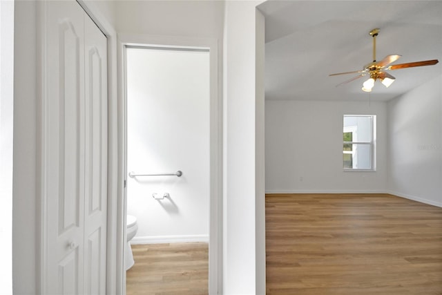 2433 Tamarindo Dr, The Villages, FL 32162 - interior space with baseboards and light wood-style flooring
