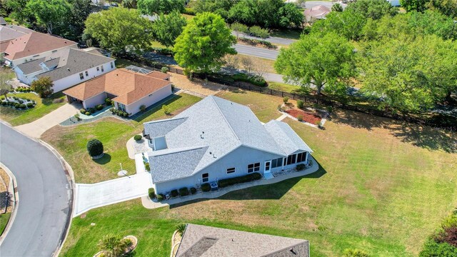 2433 Tamarindo Dr, The Villages, FL 32162 - bird's eye view with a residential view