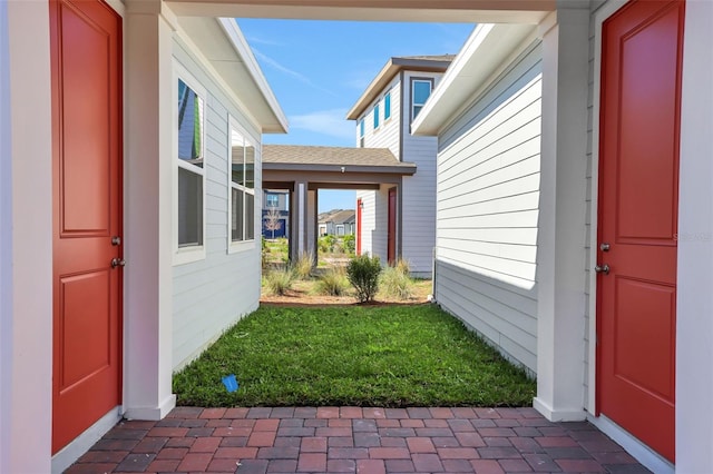 view of yard