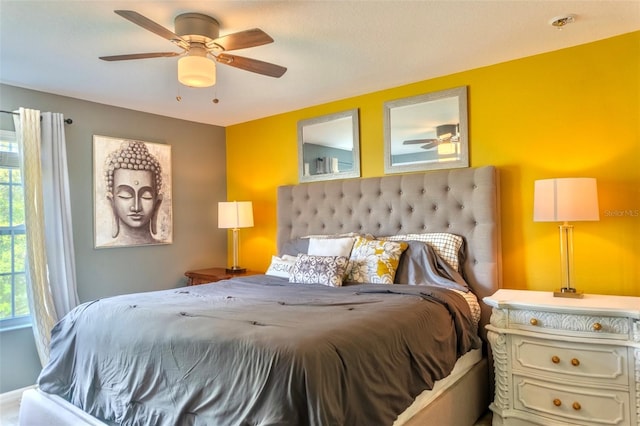 144 Primrose Dr, Davenport, FL 33837 - bedroom with a ceiling fan