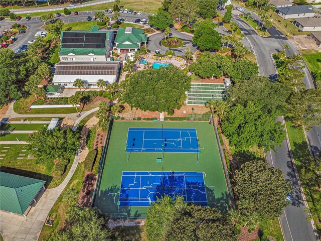drone / aerial view