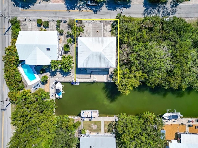 29051 Magnolia Ln, Big Pine Key, FL 33043 - aerial view with a water view